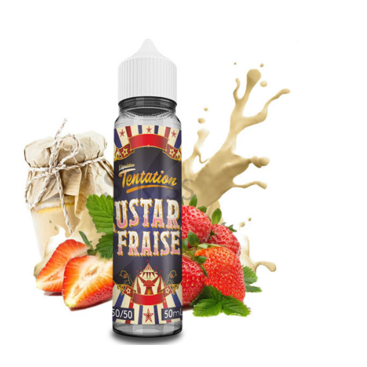 Custard Fraise - Liquideo Tentation - 50ml