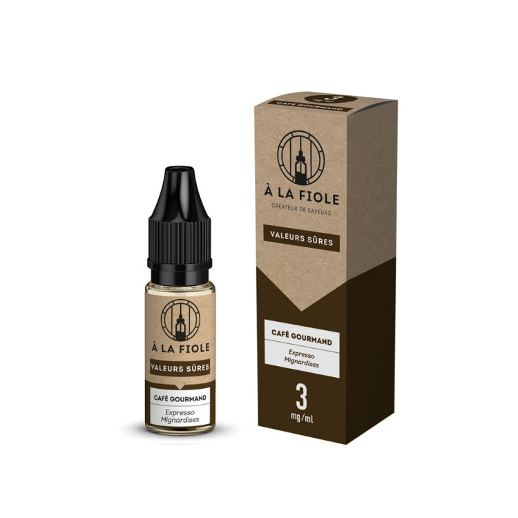 CAFÉ GOURMAND - A LA FIOLE - VALEURS SÛRES - 10ML